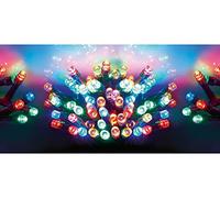 200 LED (16m) Premier Supabright LED Christmas Lights with Timer Multi Coloured