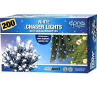 200 Led Christmas Snowing Icicle White Chaser Lights Bright Xmas Tree Indoor Outdoor