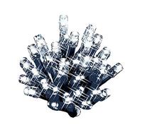 200 LED Lights String Chaser Christmas Flash Festive Tree Window Decoration Xmas (200 LED - Bright White)