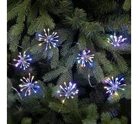200 LED Pastel Multicolour Starburst Lights