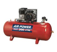 200 Litre Belt Drive Air Compressor With 3Hp Motor And 1/2 Inch Bsp Outlet