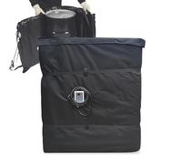 200 Litre Full Cover Drum Heater - 220V, 2000W, Quickly Heat with Digital Controller 205°C - Drum Heating Blanket for Metal Barrels, 55 Gallon