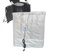 200 Litre Full Cover Drum Heater - 220V, 2000W, Quickly Heat with Digital Controller 205°C - Drum Heating Blanket for Metal Barrels, 55 Gallon