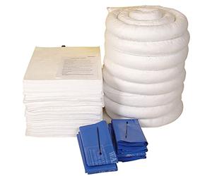 200 Litre Oil and Fuel Only Refill Spill Kit - High-Capacity Spill Management for Hydraulic Oil, Engine Oil, Lubricating Oil, and Solvents