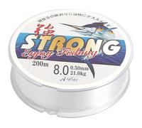 200 M Fish Line,0.5mm Fishing Wire,8.0 Spool Nylon Thread Clear Fishing Wire,Strong Clear String for Hanging decorations.(8.0Typ-0.5mm/200M)
