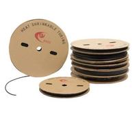 200 m Heat Shrink Tubing, Diameter 1.5 mm Roll, Shrink Ratio 2:1, Scoring from 120 °C, Continuous Temperature -50 °C to 100 °C, 8 Sizes, 1.5 mm - 25 mm, Perfect for Workshops, Crafters (Diameter 1.5