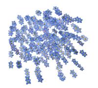 200 Mini Dried Forget-Me-Nots In Jar, Pressed Flowers For Crafts, Resin Art, Nail Art, Jewelry Making, Phone Decoration, 0.2 Inch Real Blue Flowers