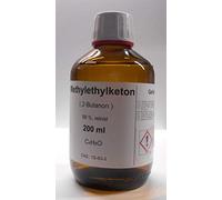 200 ml of methyl ethyl ketone, MEK, (2-butanone), 99%, as a solvent for vinyl resins