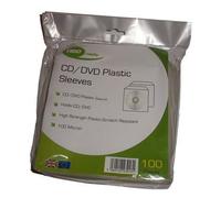 200 - Neo Media - PVC Poly Protective CD DVD Sleeve Wallets - (100 micron)