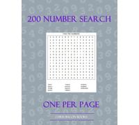 200 NUMBERSEARCH: 200 Large Print Puzzles To Pass The Hours During The Long Dark Nights