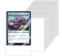 200 Pack Jumbo Card Sleeves 5.7'' x 7.9'' Clear Jumbo Cards Top Loader Size XL Card Sheet Protectors Oversize Card Penny Sleeves Acid Free Fit for TCG Tarot Game MTG Photo Postcards