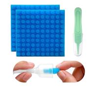 200-Pack of Premium Nasal Aspirator Hygiene Filters, Replacement for NoseFrida Nasal Aspirator Filters, BPA, Phthalate & Latex-Free with Nose Cleaning Tweezer