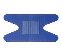 200 Pack of QUALICARE Premium Ultra Thin Blue Catering First AID Wound Cut Knuckle PLASTERS DRESSINGS