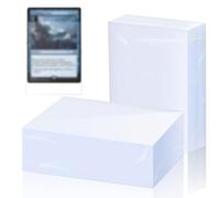 200 Pack Perfect Fit Trading Card Sleeves, 60 Micron Clear Soft Penny Sleeves, 65x90mm Exact Fit for MTG/TCG/Sports/Football/NFL Cards, Acid-Free PVC-Free Card Protector Sleeves