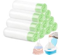 200 Pack Portable Potty Chair Liners with Drawstring,Disposable Potty Liners Bags,Training Toilet Seat Potty Bags for Kids Toddler Pet Outdoors