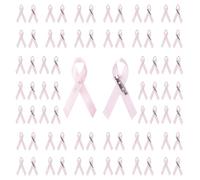 200 Pack Ribbon Pins Health Awareness Pins Brooch Lapel Pin Corsage Corsage Pin For Breast Cancers Awareness Badges