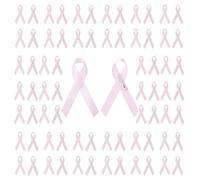 200 Pack Ribbon Pins Health Awareness Pins Brooch Lapel Pin Corsage Ribbon Corsage Pin For Breast Cancers Awareness Badges