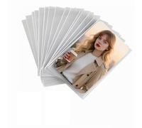 200 Packs Photocard Sleeves, Kpop Idol Photo Cards Protector Sleeves, Ultra Clear Thick Sleeves Fit Standard Binder Pages, for K-pop POB Lomo Trading Cards (Unsealable)