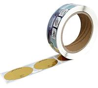 200 Pairs(400Counts) Disposable Sun Bed UV Protection Tanning Eye Gold Sticker Cones Roll