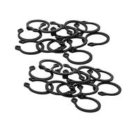 200 Pcs 10-14Mm C-Clips External Retaining Rings, 65Mn Steel Circlip Snap Ring for Axles Shafts,11mm(10mm)