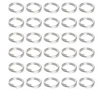 200 PCS 10mm Stainless Steel Jump Rings - Open Split Metal Rings for Jewellery Making - Super Strong Connectors for Necklaces, Bracelets, & Chain Maille Crafting - Durable & Corrosion-Resistant