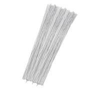 200 Pcs 36 cm 26 Gauge Paper Wrapped Floral Wires Thin Florist Wires Flower Bouquet Wrapping Wire Wreath Making Craft Wire Artificial Flower Arrangement Accessories for Garland White