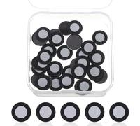 200 Pcs 3D Magnetic Tracking Dot for Scanner Scanning Reference Point Marker Diffuse Reflection Positioning Targets for Precise Optical Tracking & 3D Scanning, Inner 6.0 mm Outer 10 mm