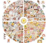 200 Pcs Aesthetic Cute Trendy Vintage Scrapbooking Stickers Paper Pack,Waterproof Vinyl Retro DIY Sticker for Scrapbook, Journal,Water Bottles, Laptop,Phone, Art, Crafts,Bullet Points,Notebook