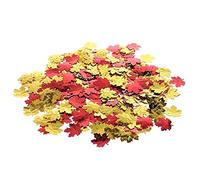 200 Pcs Aluminum Foil Maple Leaf Shaped Confetti Romantic Wedding Supplies Party Decor Creative And Exquisite Workmanship Useful