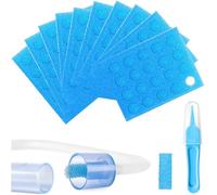 200 PCS Baby Nasal Aspirator Hygiene Filters with Nose Cleaning Tweezer for NoseFrida Nasal Aspirator Filters