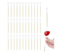 200 Pcs Bamboo Toothpicks for Appetizers 4.7 Inch Cocktail Picks Golf Themed Tee Toothpicks Disposable Fruit Sandwich Toothpick for Drinks Desserts Charcuterie Wedding Party,White