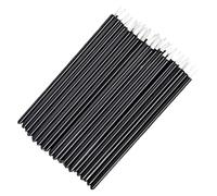 200 Pcs Black Micro Brushes, Micro Applicator Brushe, Disposable Micropore Brushes, For Makeup, Oral And Dental,Eyelashes Extensions