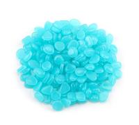 200 Pcs Blue Glow Pebbles, Glow in The Dark Pebbles for Outdoor Decor, Garden, Fish Tank, Aquarium, Walkway, Pathway, Lawn, Garden Stones Decorative Pebbles for Potted Plant, Fish Tank, DIY Crafts