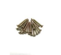 200 Pcs Box of Wood Screws 3.5mm x 30mm Double Countersunk Premium Easy Drive Woodscrews