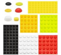 200 Pcs Bump Dots for Visually Impaired, 5 Colors 4 Sizes 3 Shapes Low Vision Aids, Raised Tactile Stickers, Adhesive Braille Bump Sticker, Low Vision&Visually Impaired Products for Elderly, Blind