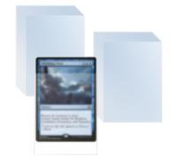 200 PCS Clear Sleeves,Standard Size 66x91mm, Trading Card Protector,Perfect Fit Inner Penny Sleeves Ideal for Double-Sleeving, Anti-Scratch & Water-Resistant,Fit for MTG, TCG, Game Cards