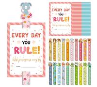 200 PCS Cute Animal Bookmarks for Kids and Cards Set Bookmark Ruler Bulk Paper Kawaii Animal Patterns Ruler Book Mark for Reading Lovers Students School Supplies