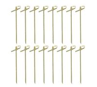 200 Pcs Decorative Wooden Cocktail Skewers for Cupcake Toppers