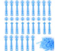 200 pcs Disposable Acne Pimple Popper Needle,Practical Acne Pimple Needles,Pimple Popper Needles Blue Comedone Removal Professional Whitehead Blackhead Remover ToolsRemover Tools