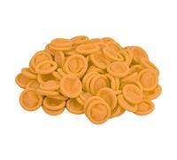 200 Pcs Disposable Finger Protectors, Finger Cots, Latex Anti-Static Finger Tip Rubber Protect Keeping Dressing Dry and Clean, for Beauty Electronic Repair (Yellow)