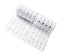 200 Pcs Double Sided Sticky Dot Stickers, Self Sticky Dots Adhesive Dots 10mm 20mm Sticky Hook and Loop Dots, Double Sided Backing Fastening Tape, White Glue Dots for Home, School Balloons