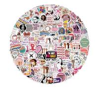 200 PCS Feminist Stickers Pack, Stickers for Adults, Aesthetic Stickers Waterproof PVC Material, Laptop Stickers for Adults, Cute Stickers Set for Phone Luggage Scrapbook Journal and DIY Decoration