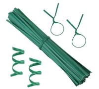 200 Pcs Garden Twist Ties 4.7 Inch - PE Coated Flexible Plant Tie for Vines, Cables, Bags, Reusable Multi-Purpose Twists for Home, Office and Outdoor