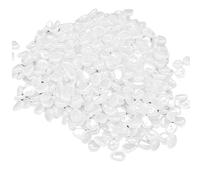200 Pcs Glow in the Dark Pebbles White Luminous Stones for Garden Decor, Fish Tank Gravel, Plant Pots, Lawn Yard, Patio Landscape, DIY Crafts, Indoor and Outdoor Decorations Powered by Light/Solar
