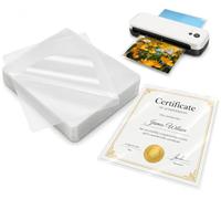 200 Pcs Letter Size Laminating Pouches, 160Micron Thermal Laminating Sheets | 22.2 x 29.2cm Clear Glossy Laminating Pouches Bulk, for Professional Document Photos Certificates Protection