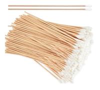 200 Pcs Long Cotton Buds Extra Long Handle Ear Buds Cotton Swabs Earbuds for Cleaning Ear Cleaner Ear Wax Removal Applicator Medical Swabs Ear Cotton Buds Sanitary Round Cotton Tip Cosmetic Tool