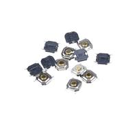 200 pcs/Lot Button Switch SMD Button Switch 4X4X1.5MM Tactile Tact Push Button Switch Momentary 4 * 4 * 1.5MM IDGTTLDF