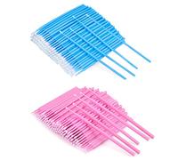 200 Pcs Micro Applicators Brushes, Disposable Eyelash Extensions Mascara Wands Brush Micro Brushes