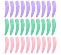 200 PCS Mini Spatula for Cosmetics Skincare Make up Spatulas Mini Bulk Disposable Plastic Makeup Lotion Spatula Multi Colored Mask Spatulas for Cosmetic Mixing and Sampling