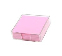 200 Pcs Multi Color Clear Sticky Notes Storage Case Colorful Memo Pad Set and Paper Material Multicolor Sticky Notes